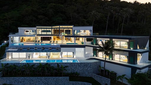 Villa Murano Drone pictures