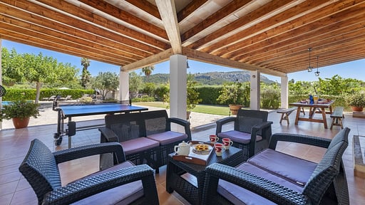 Villa Can Pedro Terrace/Veranda