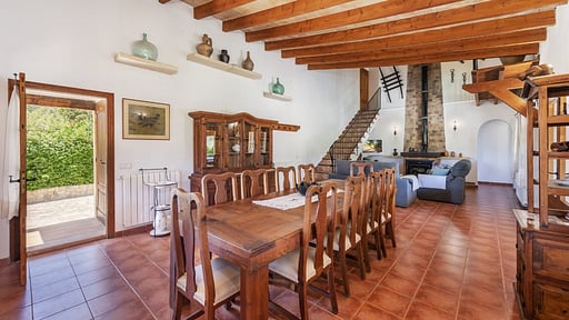 Villa Can Pedro Dining area