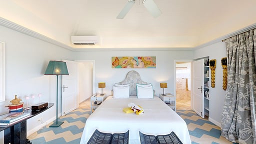 Villa Mustique Slaapkamer 1