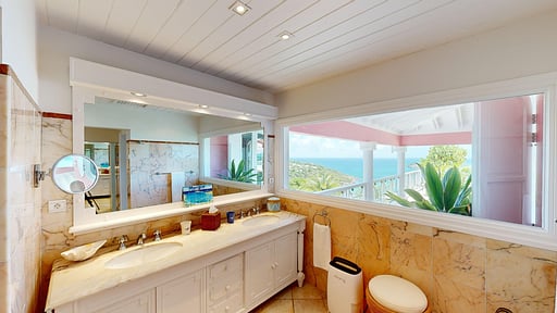 Villa Mustique Slaapkamer 1