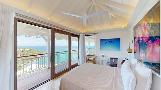 Villa Mustique Slaapkamer 3