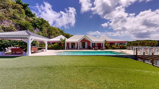 Villa Mustique Zwembad