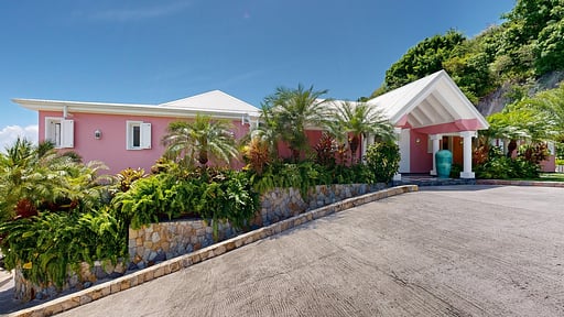 Villa Mustique Parking areas
