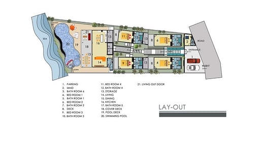 Villa Nagisa Floor plan