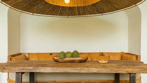 Villa Naides Dining area