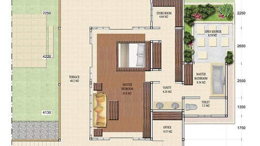 Villa Nalina Floor plan