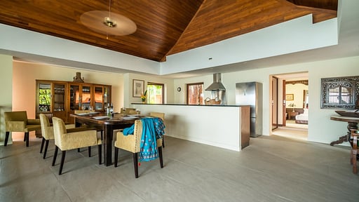 Villa Nam Bo Dining area