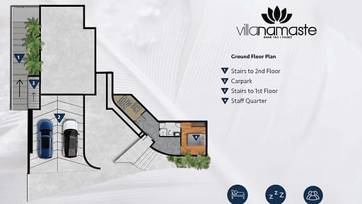 Villa Namaste Floor plan