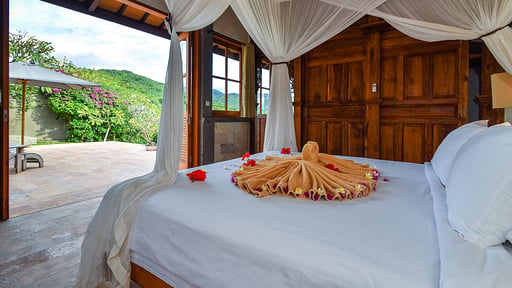 Villa Nandini Schlafzimmer 1