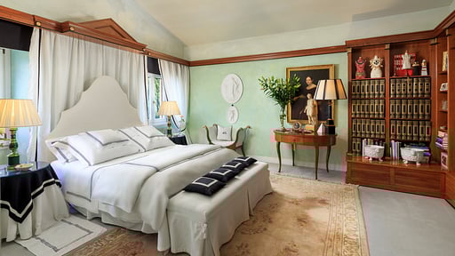 Villa Napoleone Schlafzimmer 1