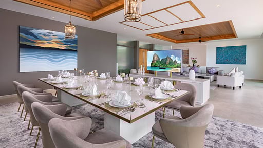 Villa Narissa Phuket Dining area