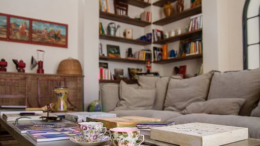 Villa Naturarte Woonkamer