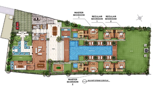 Villa Naty Floor plan