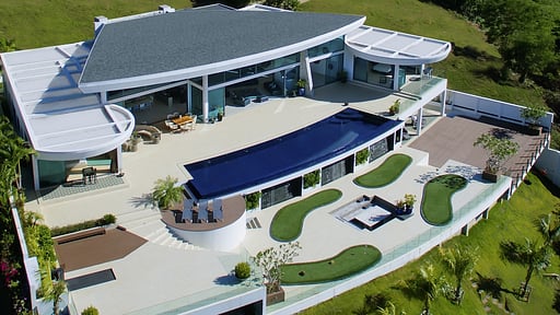 Villa Nautilus Drone pictures