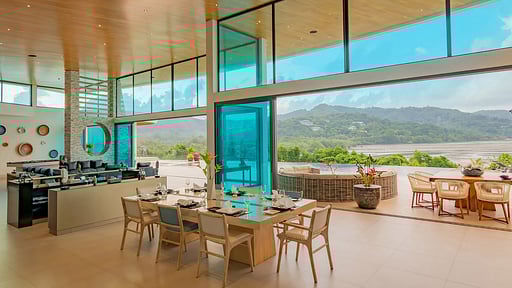 Villa Nautilus Dining area