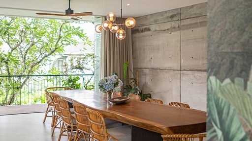 Villa Nedine Dining area