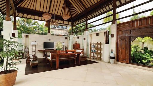 Villa Nelayan Living room