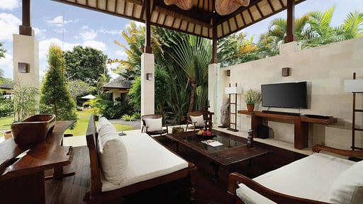 Villa Nelayan Living room