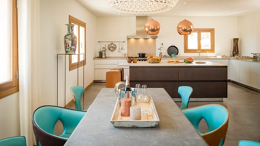 Villa Nelia Dining area