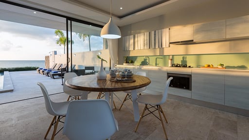 Villa Neung Skye Beach Dining area