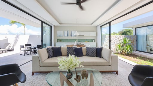 Villa Neung Skye Beach Living room