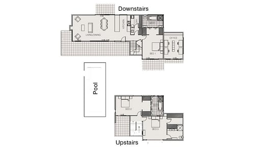 Villa Ngahere Grundriss