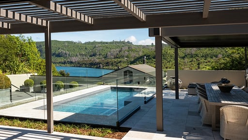 Villa Ngahere Schwimmbad