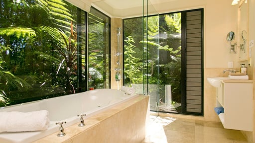 Villa Ngahere Schlafzimmer 1