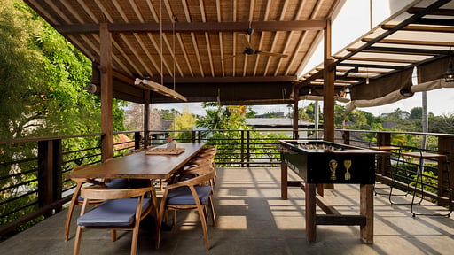 NicoNico Mansion Rooftop lounge