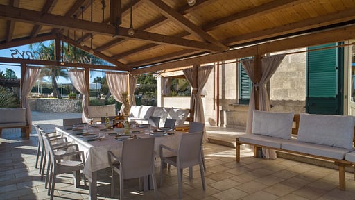 Villa Nicrys Terrace/Veranda