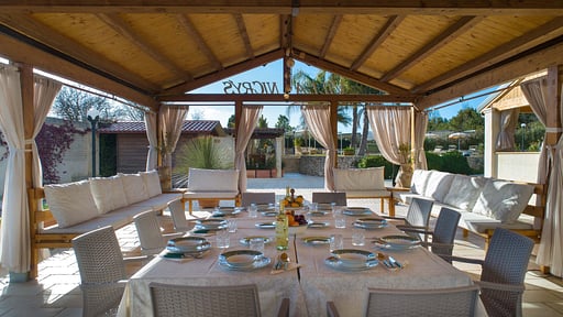 Villa Nicrys Terrace/Veranda