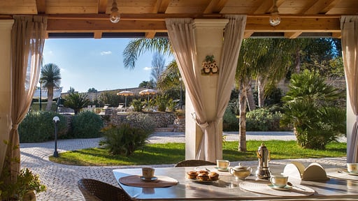 Villa Nicrys Terrace/Veranda