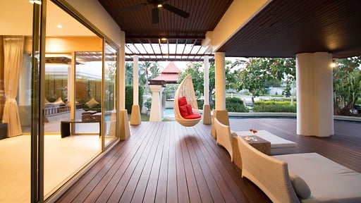 Villa Nilaya Hua Hin Terras/Veranda