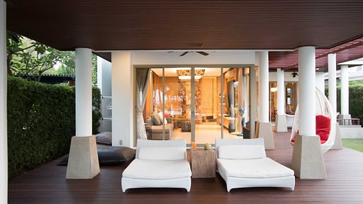 Villa Nilaya Hua Hin Terras/Veranda