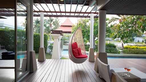 Villa Nilaya Hua Hin Terras/Veranda
