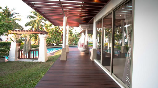 Villa Nilaya Hua Hin Terras/Veranda