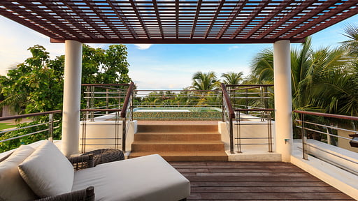 Villa Nilaya Hua Hin Terras/Veranda