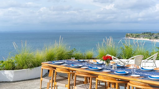 Villa Nirvana Biru Dining area