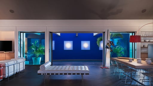 Villa Nirvana Woonkamer