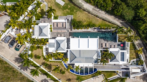 Villa Nirvana Drone foto's