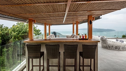 Villa Nirvana Outdoor bar