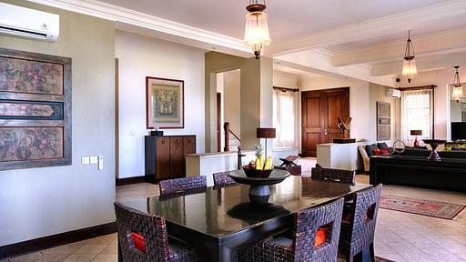 Villa Nirwana Dining area
