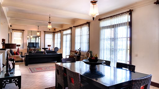 Villa Nirwana Dining area