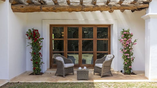 Villa Niu Blau Terrasse