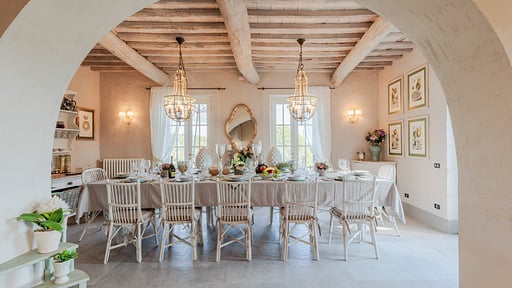 Villa Noah Dining area