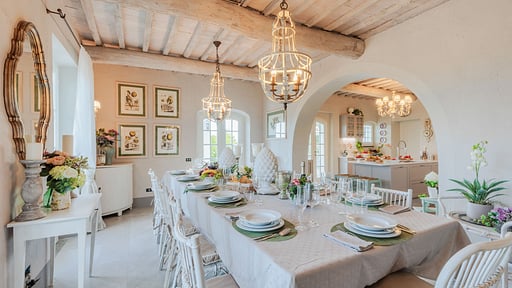 Villa Noah Dining area