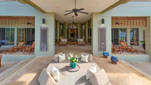 Villa Nobhadol Terrasse/Veranda