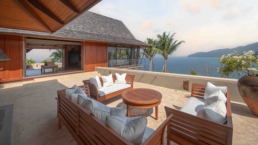 Villa Nobhadol Terrasse/Veranda