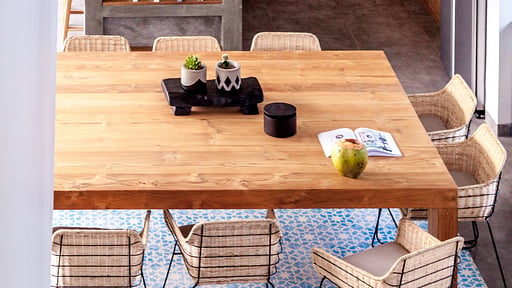 Villa Nonnavana Dining area